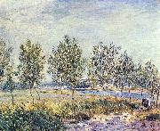 Alfred Sisley Wiese in By France oil painting artist